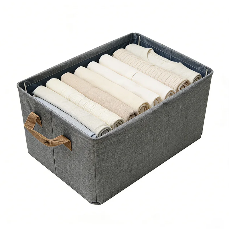 Winter Clothing Organizer - 접이식 수납함 옷 정리함 대용량 옷장
