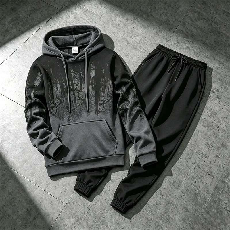 Winter Clothing Usa - 가을 겨울 남성용 후드티 트레이닝복 캐주얼