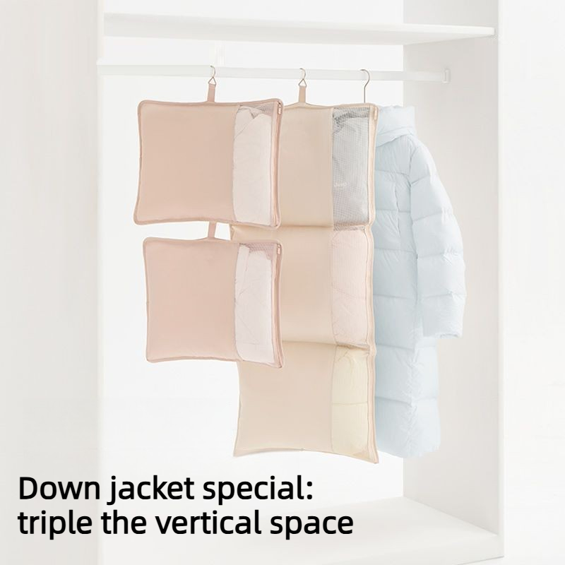 Winter Clothing Organizer - 쌓을 수 있는 접이식 메쉬 걸이형