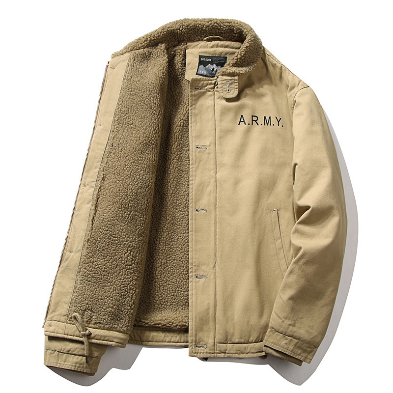 Quality Winter Clothing Bomber Jacket - 남성 양털 겨울 자켓 따뜻한 코트