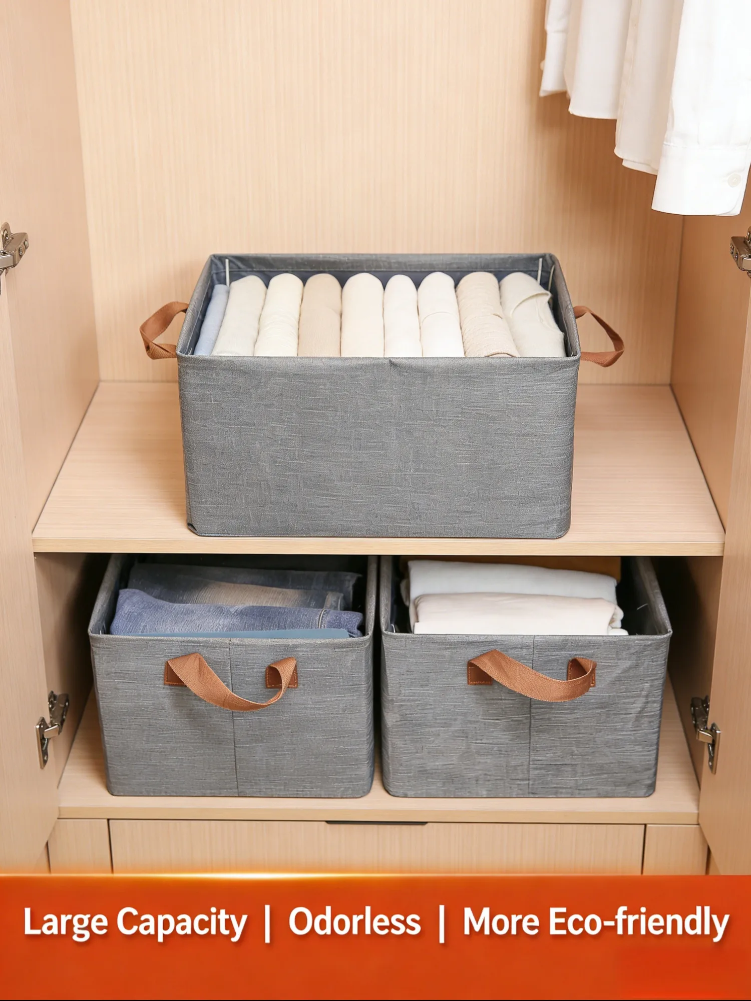 접이식 수납함 옷 정리함 대용량 옷장 바구니 수납 바구 - Winter Clothing Organizer 리뷰 및 가격