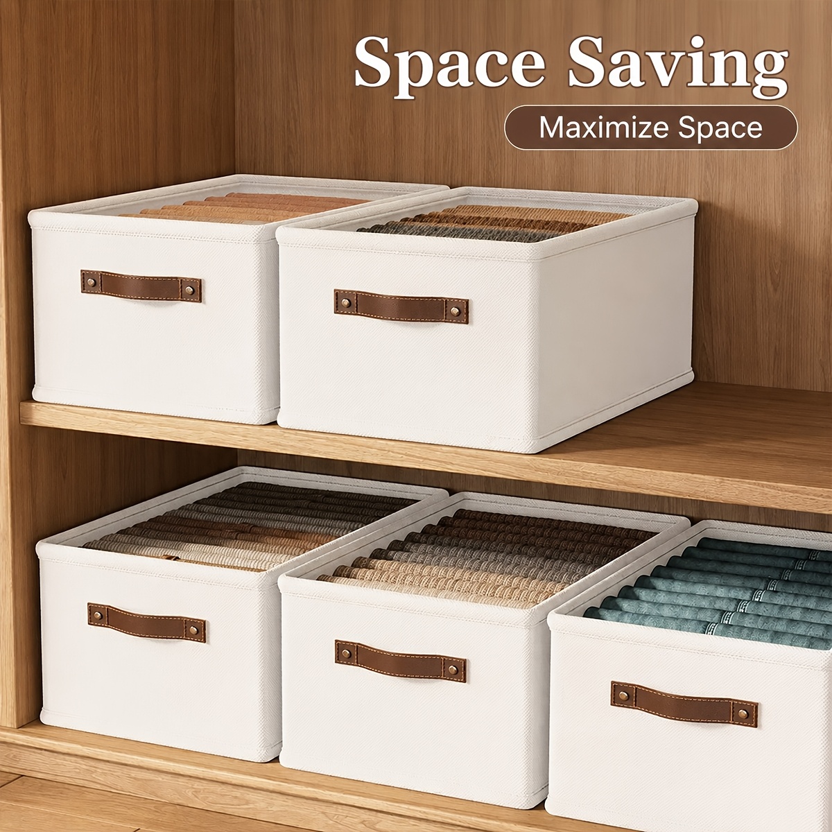 1Pc 다목적 옥스포드 패브릭 보관 상자, 계절별 옷장 - Winter Clothing Organizer 리뷰 및 가격