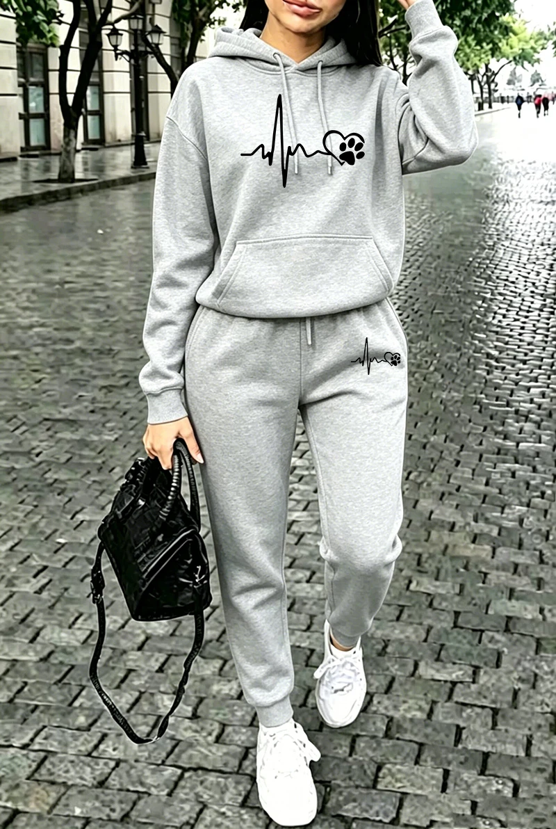 핫세일 여성 트레이닝복 스트릿 캐주얼 스웨트셔츠 야외  - Winter Clothing Sale Women 리뷰 및 가격