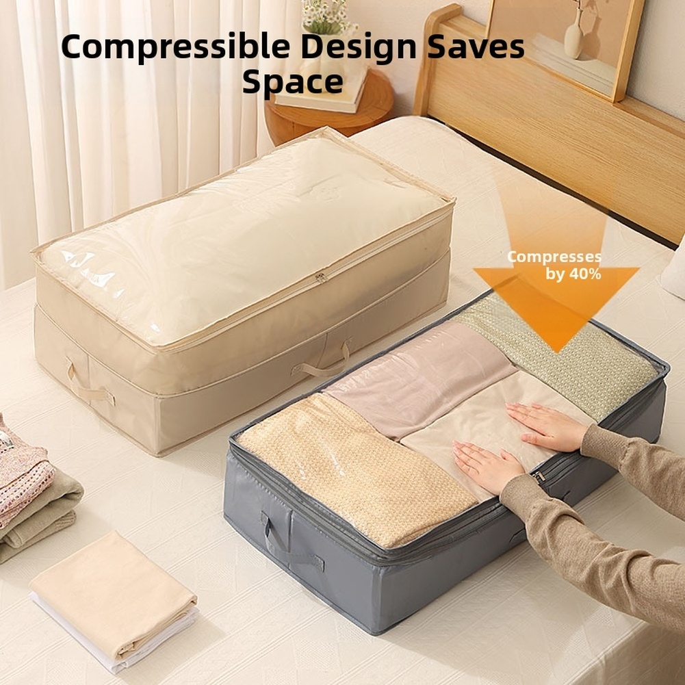 먼지 방지 정리함 침대 밑 수납함 겨울옷 보관용 간편  - Winter Clothing Organizer 리뷰 및 가격