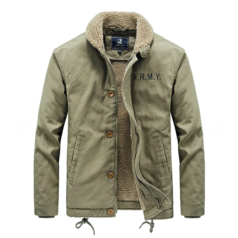 새로운 겨울 남성 봄버 재킷 플리스 따뜻한 코트 다운  - Quality Winter Clothing Bomber Jacket 리뷰 및 가격