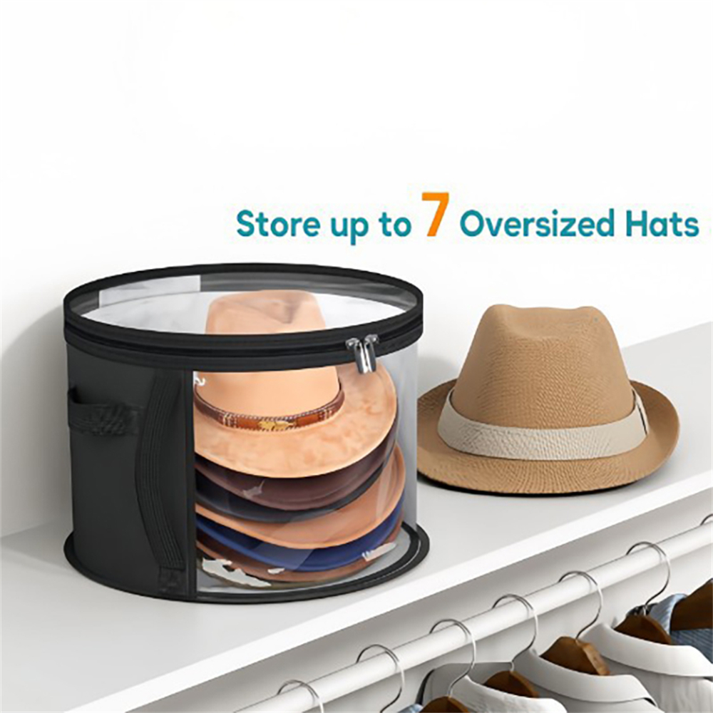 겨울 모자 보관 버킷 의류 여행 주최자 접이식 라운드  - Winter Clothing Organizer 리뷰 및 가격