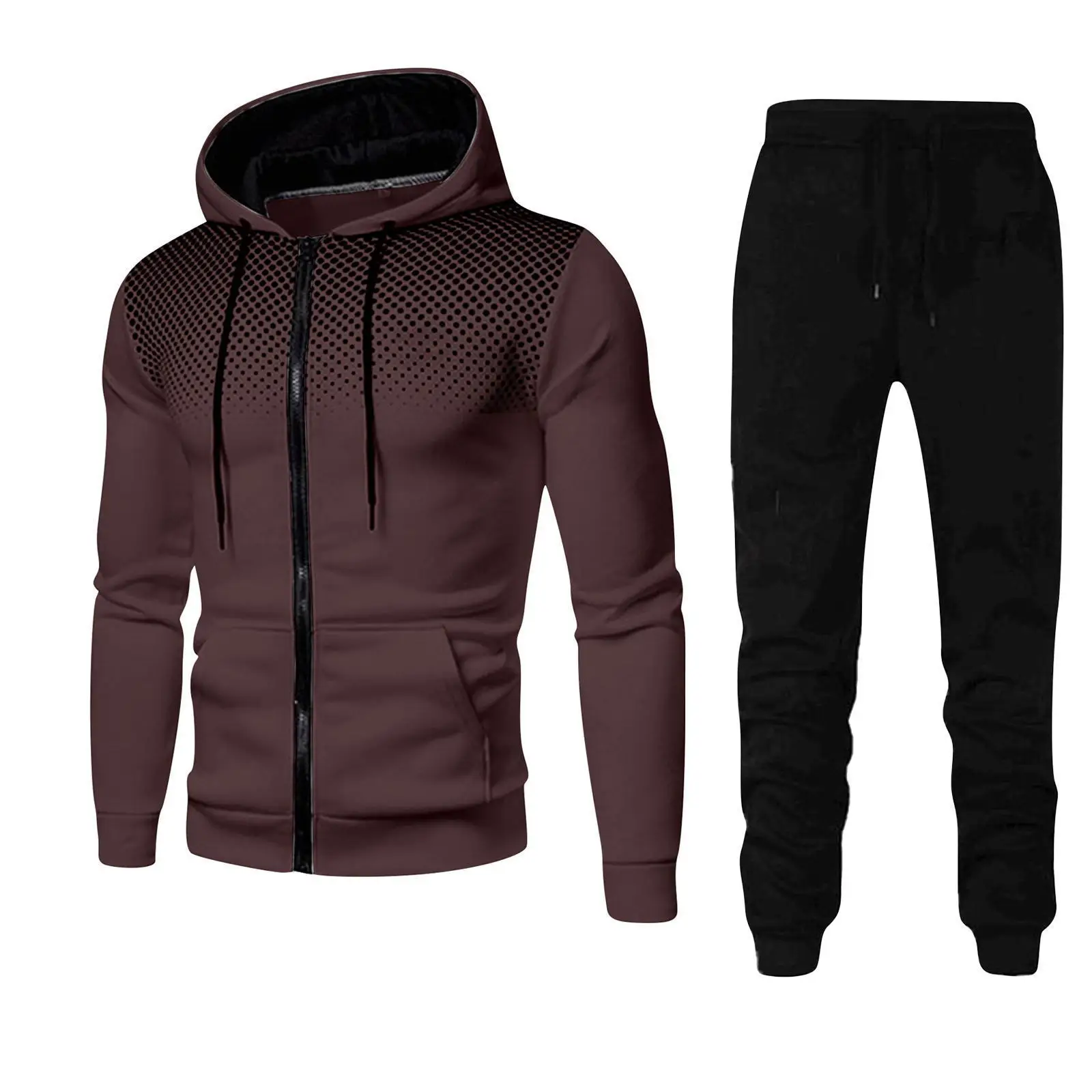 2026 남성 스포츠 세트 야외 러닝 의류 봄 가을 도 - Winter Clothing Usa 리뷰 및 가격