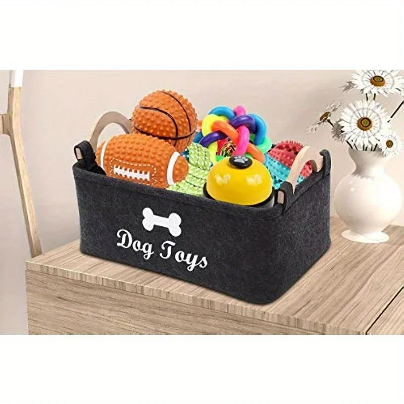 펠트 애완동물 장난감 상자, 강아지 장난감 상자, 수납 - Winter Clothing Organizer 리뷰 및 가격