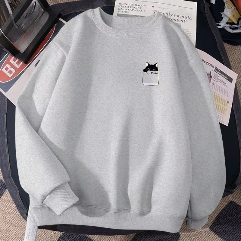 작은 검은 고양이 종이 상자 인쇄 M-8XL 남성 너무 - Winter Clothing Organizer 리뷰 및 가격
