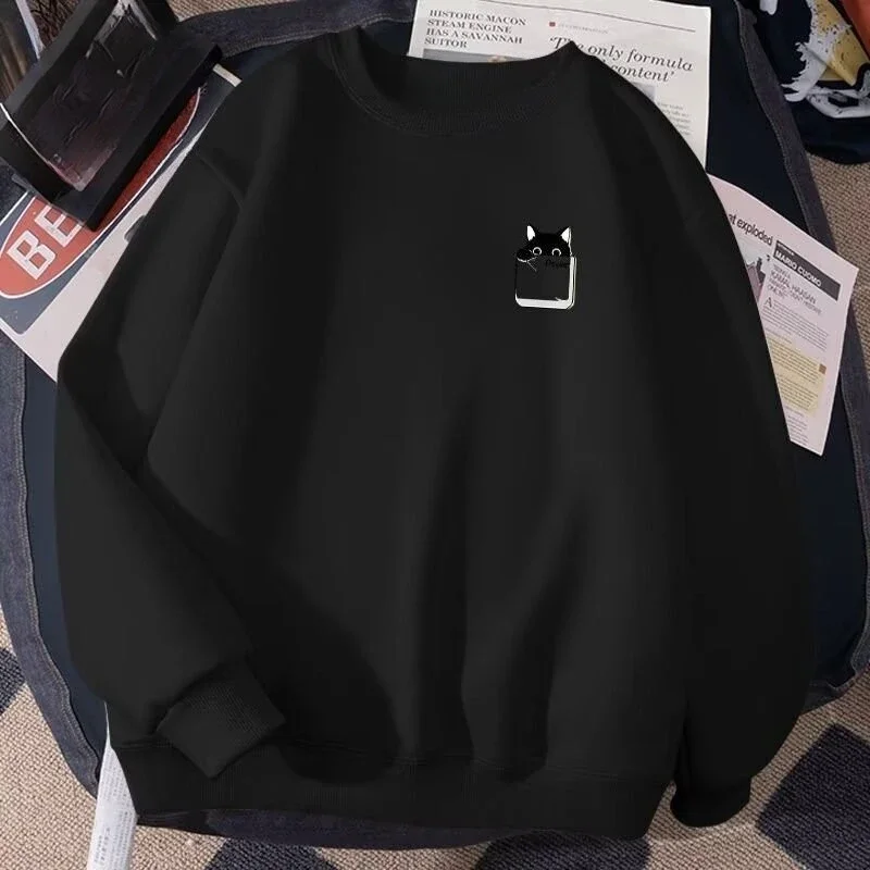 작은 검은 고양이 종이 상자 인쇄 M-8XL 남성 너무 - Winter Clothing Organizer 리뷰 및 가격