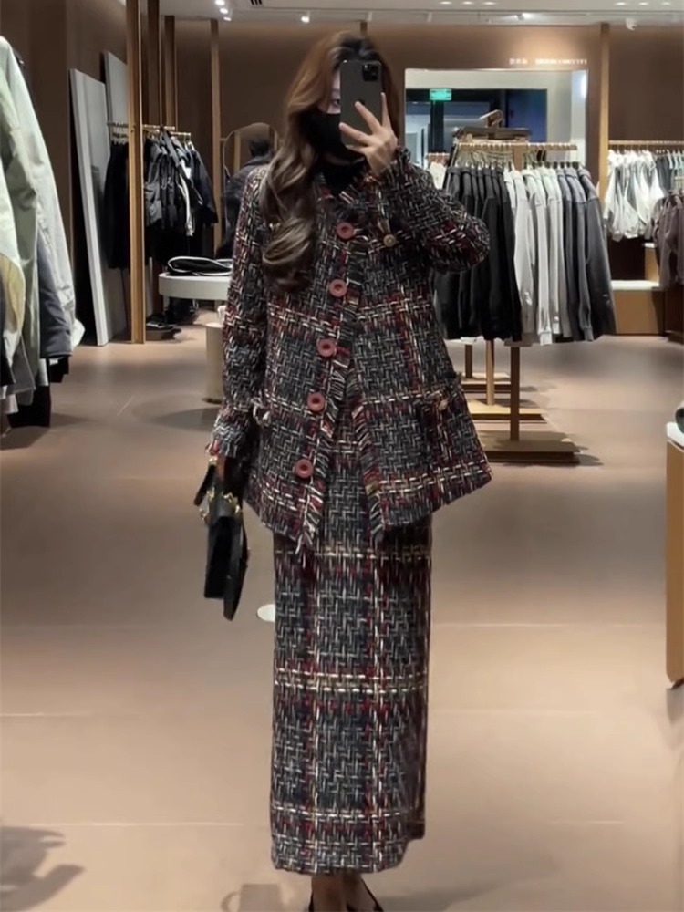 겨울 신상 여성 패션 고급스러운 분위기의 굵은 직조 작 - Winter Clothing Items 리뷰 및 가격