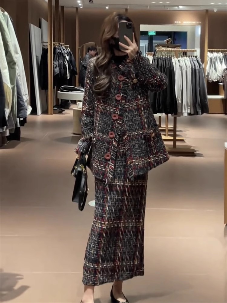 겨울 신상 여성 패션 고급스러운 분위기의 굵은 직조 작 - Winter Clothing Items 리뷰 및 가격