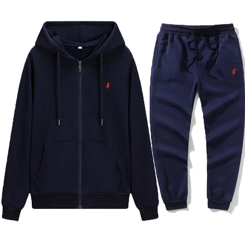 2026 남성 클래식 후드티 스포츠 바지 세트 가을 겨 - Winter Clothing Usa 리뷰 및 가격
