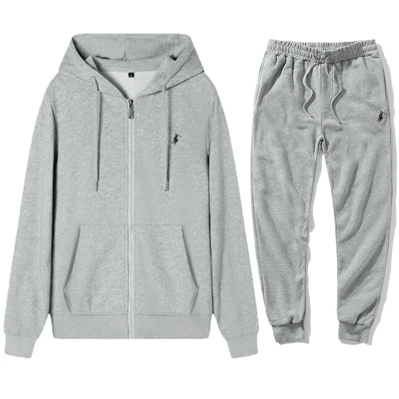 2026 남성 클래식 후드티 스포츠 바지 세트 가을 겨 - Winter Clothing Usa 리뷰 및 가격
