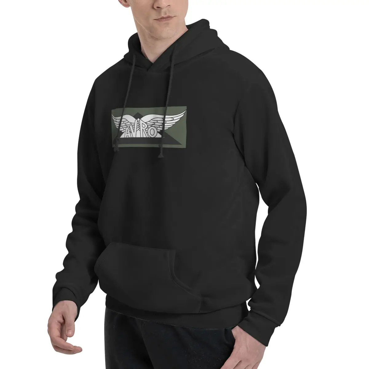 Avro 항공기 회사 로고 후드티 남성 여성 캐주얼 풀 - Winter Clothing Companies 리뷰 및 가격