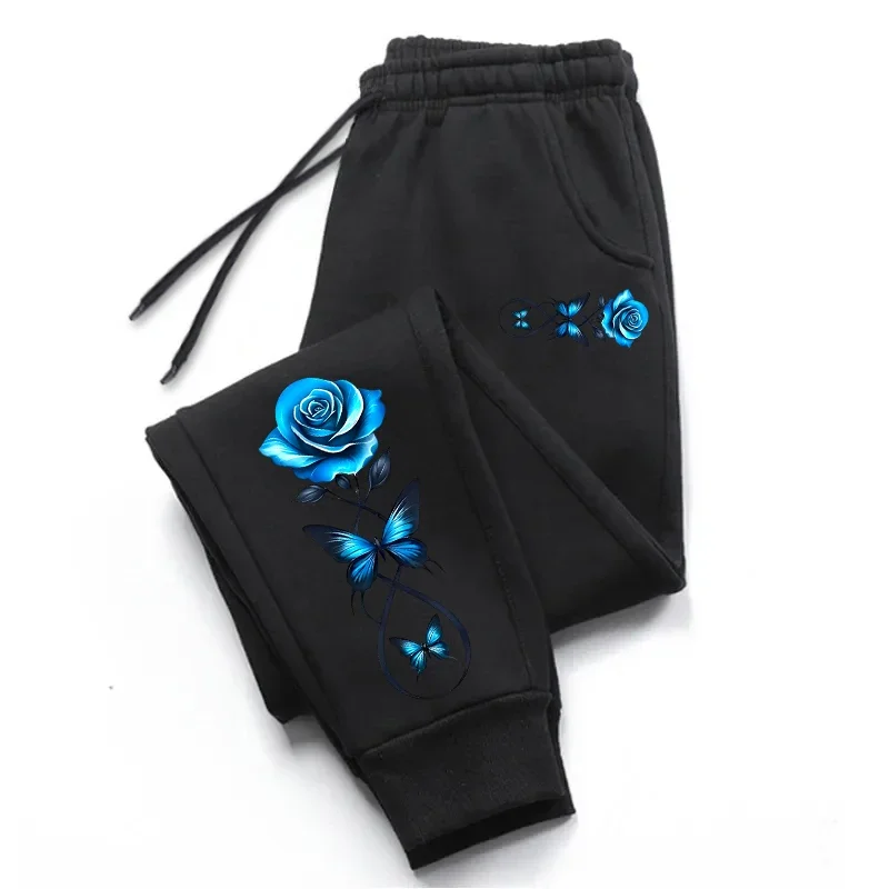 여성용 바지 캐주얼 고품질 야외용 스웨트팬츠 탄력 밴드 - Winter Clothing Sale Women 리뷰 및 가격