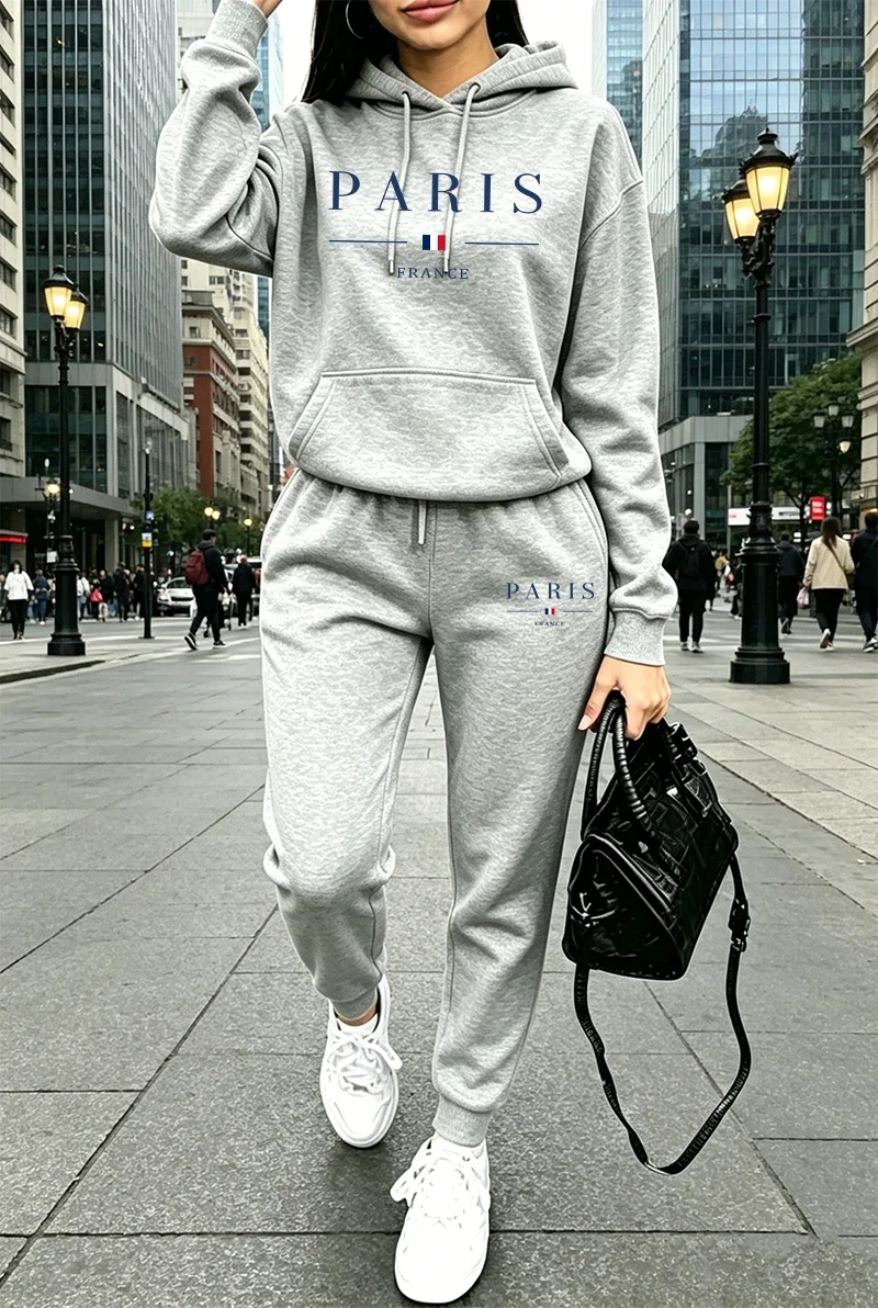 어번 스트리트 후드 팬츠 스포츠웨어 여성용 인기 상품  - Winter Clothing Sale Women 리뷰 및 가격