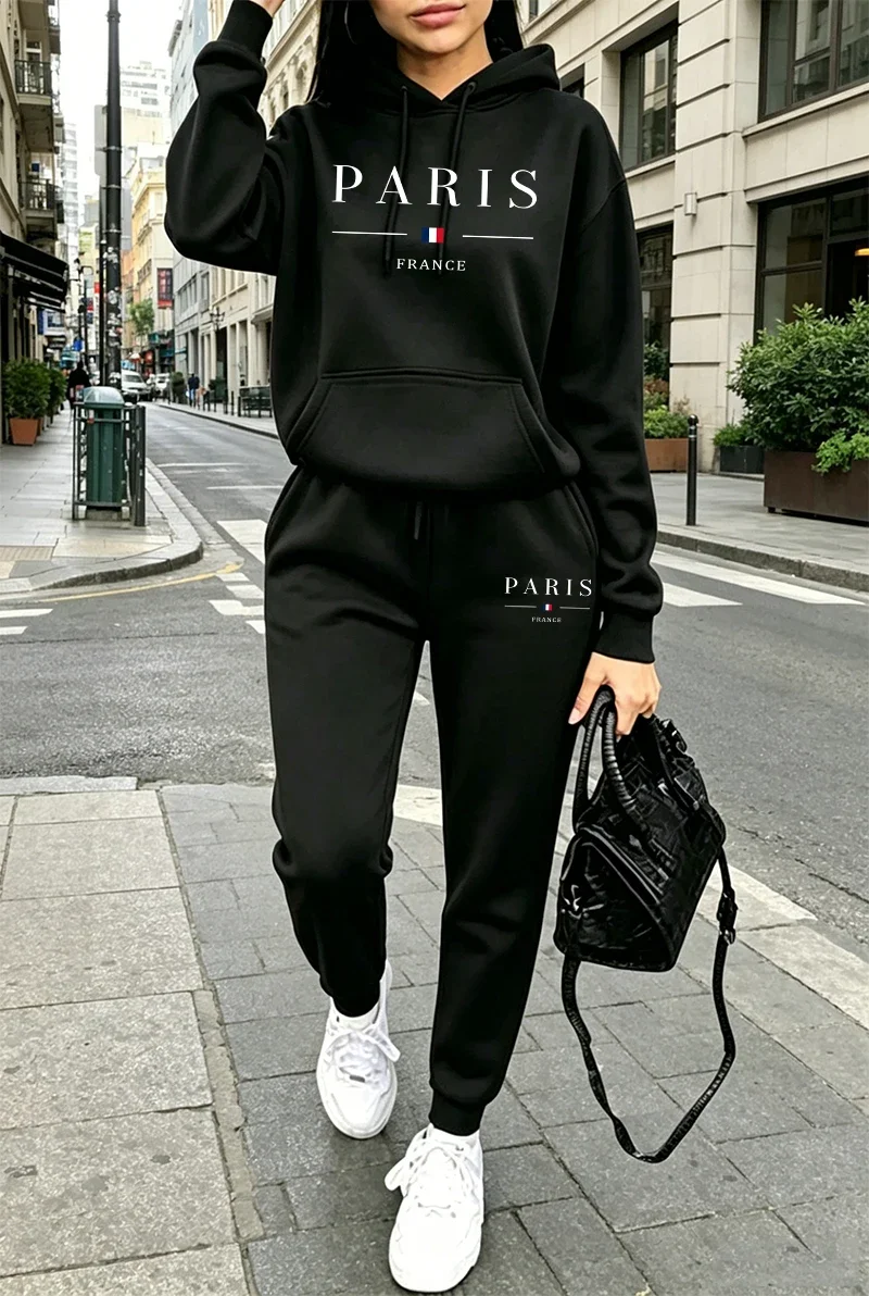 어번 스트리트 후드 팬츠 스포츠웨어 여성용 인기 상품  - Winter Clothing Sale Women 리뷰 및 가격
