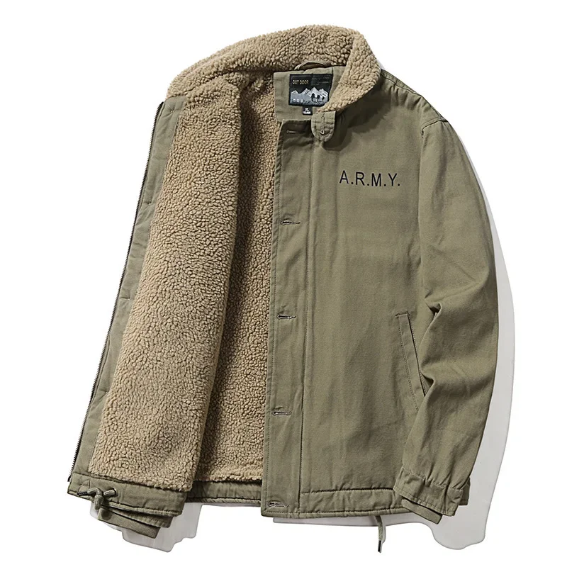 남성 양털 겨울 자켓 따뜻한 코트 폭격기 재킷 두꺼운  - Quality Winter Clothing Bomber Jacket 리뷰 및 가격