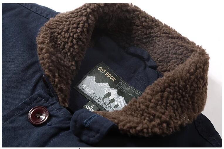 새로운 패션 남성 플리스 따뜻한 겨울 코트 봄버 재킷  - Quality Winter Clothing Bomber Jacket 리뷰 및 가격