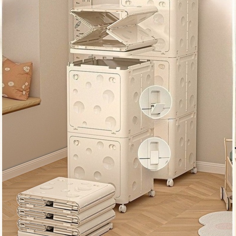 뚜껑이 있는 아크릴 독립형 수납함 거실 잡동사니 정리  - Winter Clothing Organizer 리뷰 및 가격