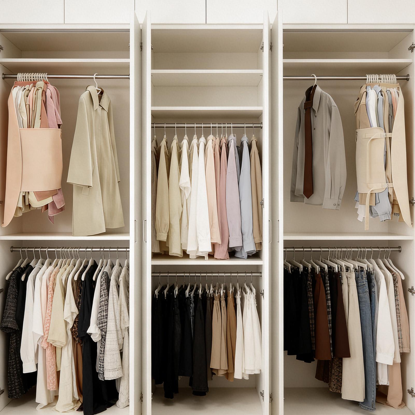 가정용 압축팩, 가볍고 재사용 가능, 옷장 겨울철 보관 - Winter Clothing Organizer 리뷰 및 가격